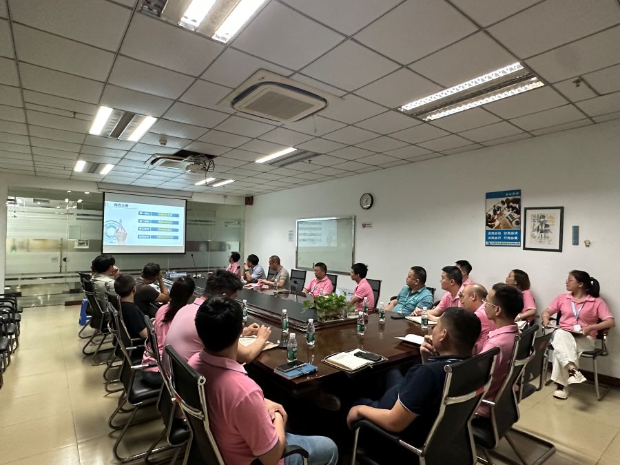 洲煌精益生产项目第八期第一阶段成果发布